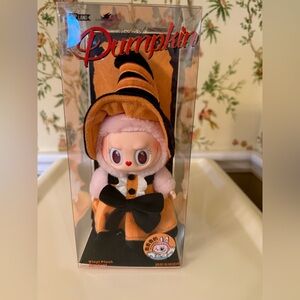 POP MART POPLAND Labubu Mokoko Halloween Magic of Pumpkin Vinyl Plush AUTHENTIC